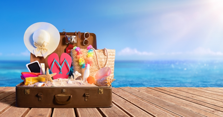 5 dicas para montar uma mala eficiente para viajar no verão